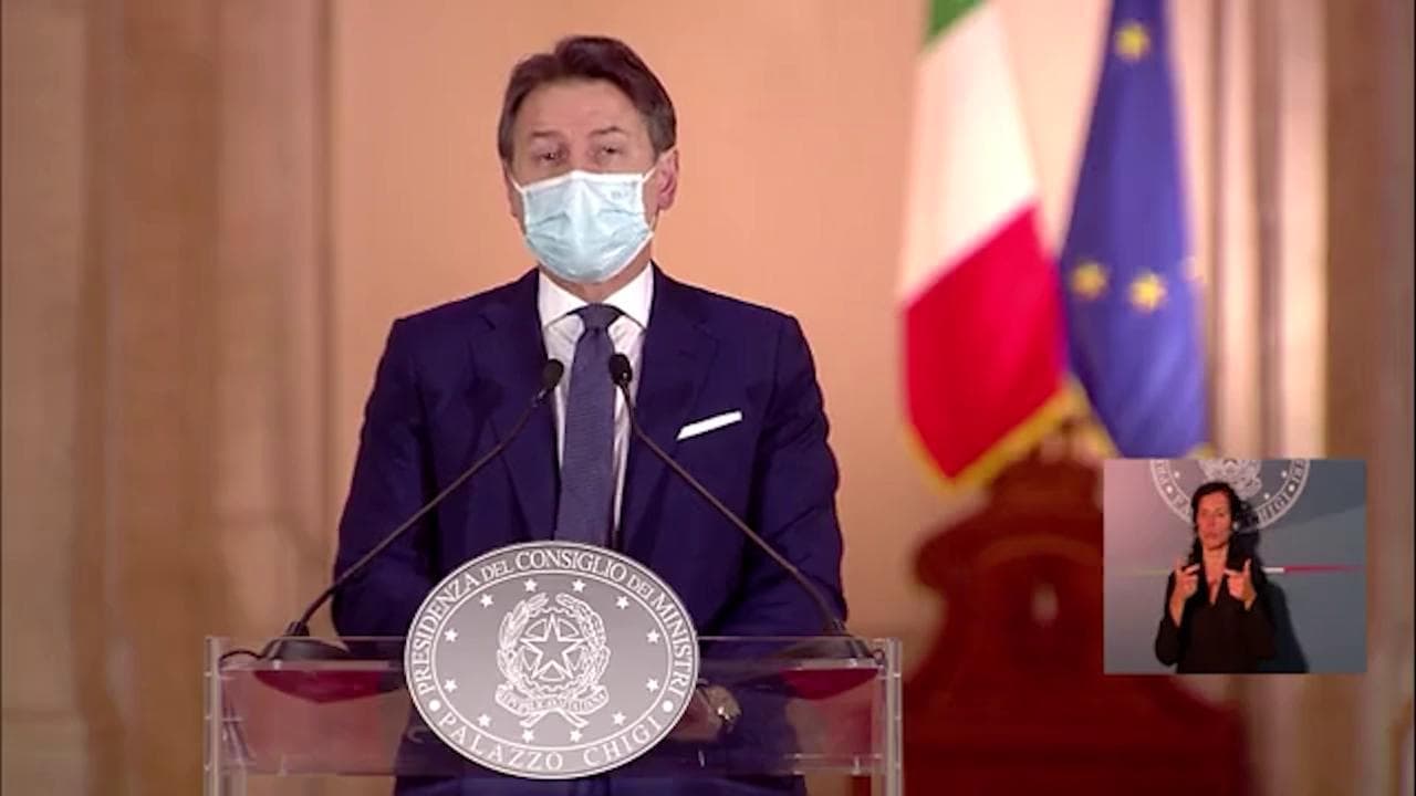 Covid, il premier Conte annuncia le misure del nuovo Dpcm - l'integrale