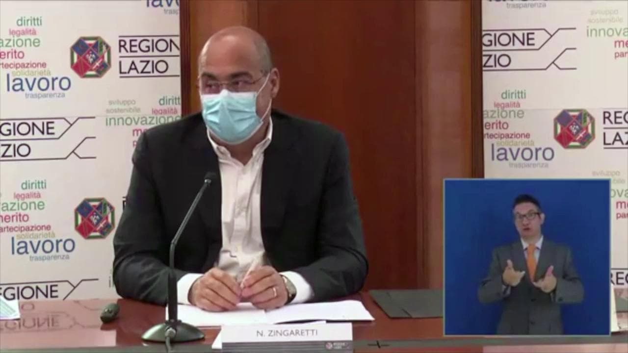 Covid, Zingaretti: "Sì a ripresa vita sociale ma con responsabilità. Chi non indossa mascherina non è 'fico' ma complice del virus"