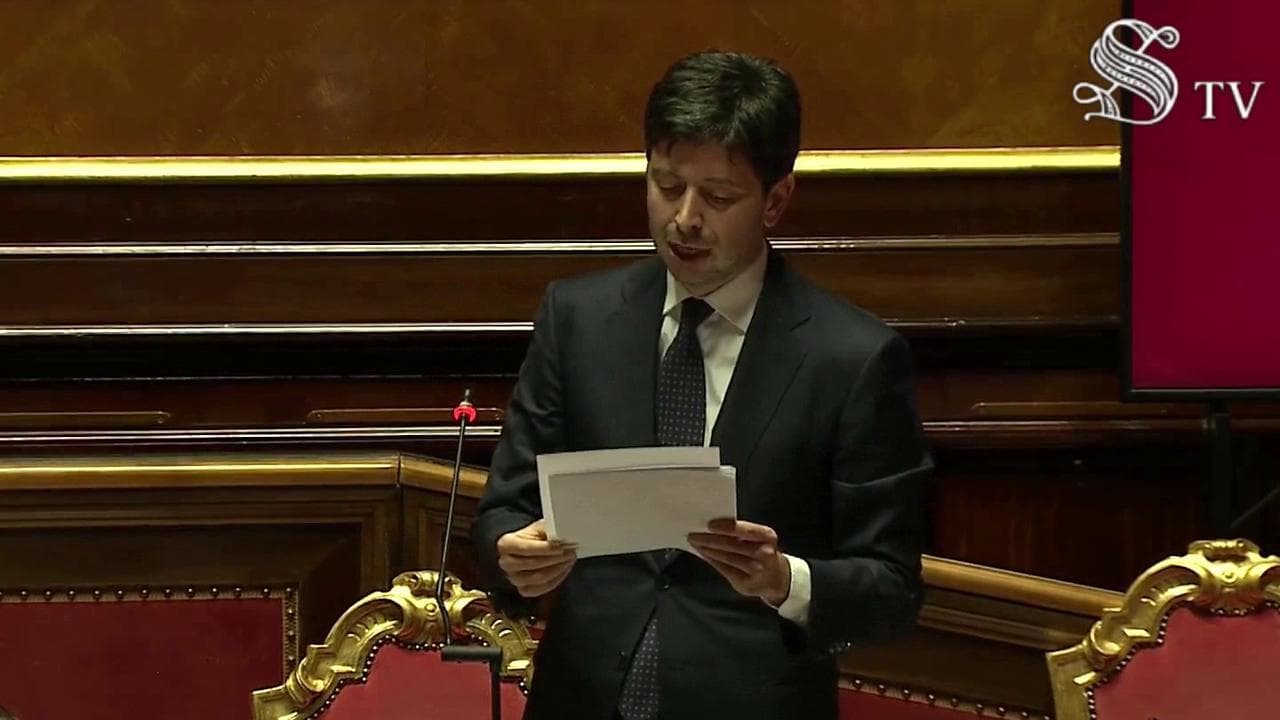 Coronavirus, Speranza: "Sullo stato d'emergenza ancora nessuna decisione presa"