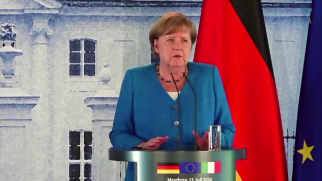 Coronavirus, Merkel: "Da Italia disciplina ammirevole. Superare questa crisi in maniera solidale"