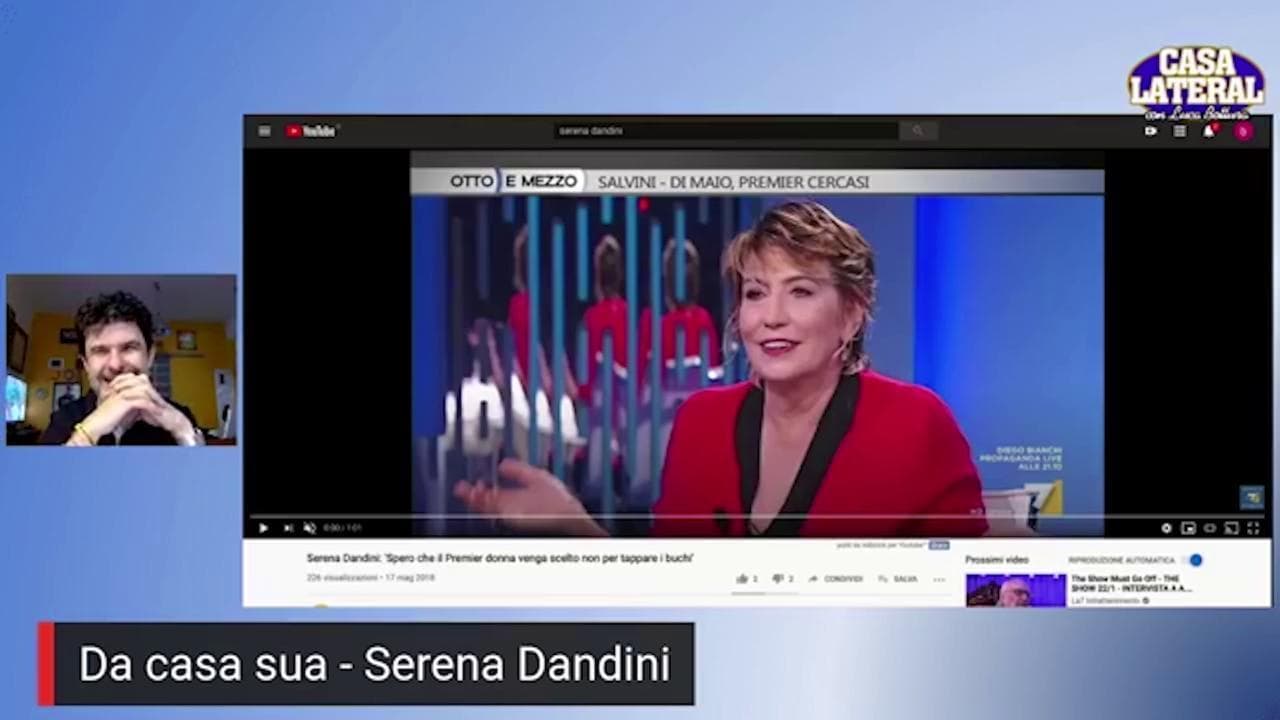 Casa Lateral, Serena Dandini: "Gli Stati generali? Se la politica copia la satira i tempi sono molto duri"