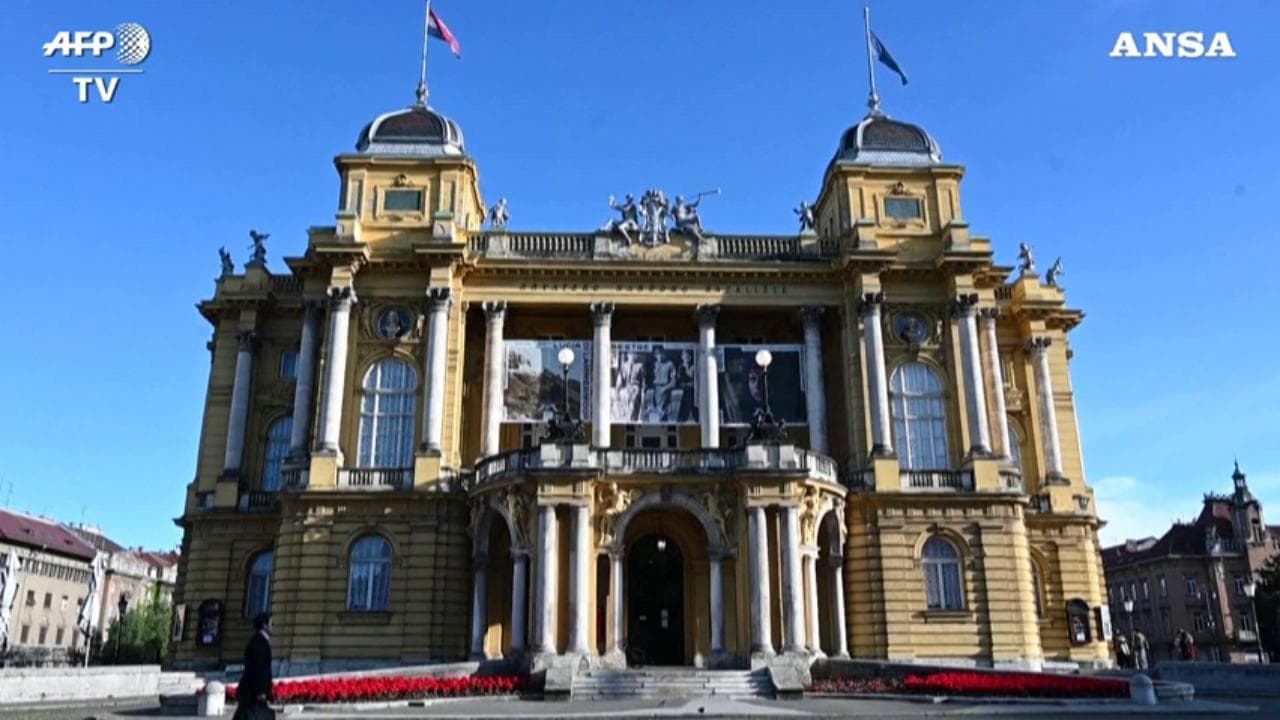 Fase 2, il Teatro Nazionale di Zagabria riapre con concerto di gala dopo lockdown