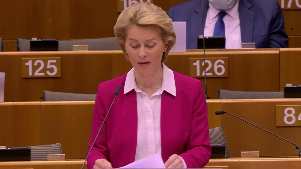 Recovery Fund, Von der Leyen: "750 miliardi per una crisi senza precedenti"