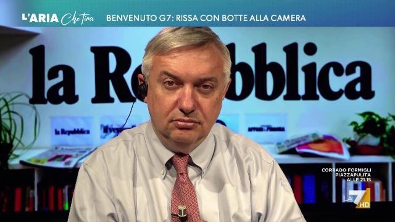 Maurizio Molinari: "L'aggressione alla Camera nuoce all'immagine dell'Italia in coincidenza con il G7"