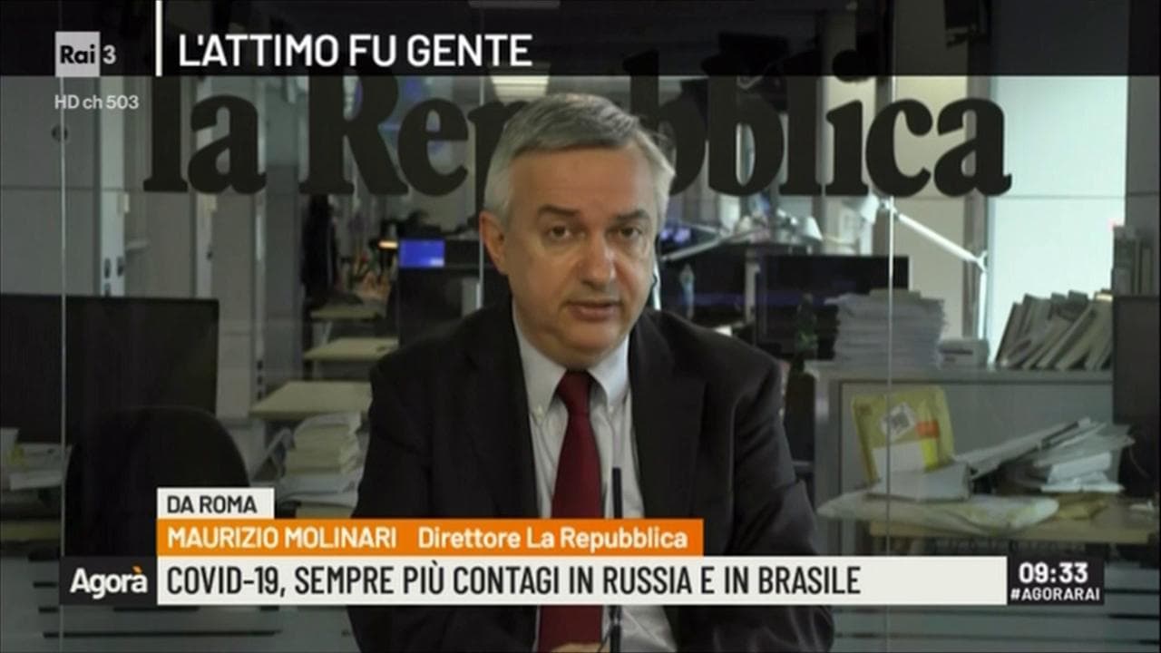 Fase, 2, Molinari: "Le difficoltà del Brasile con il virus ci ricorda che il pericolo è ancora fra noi"