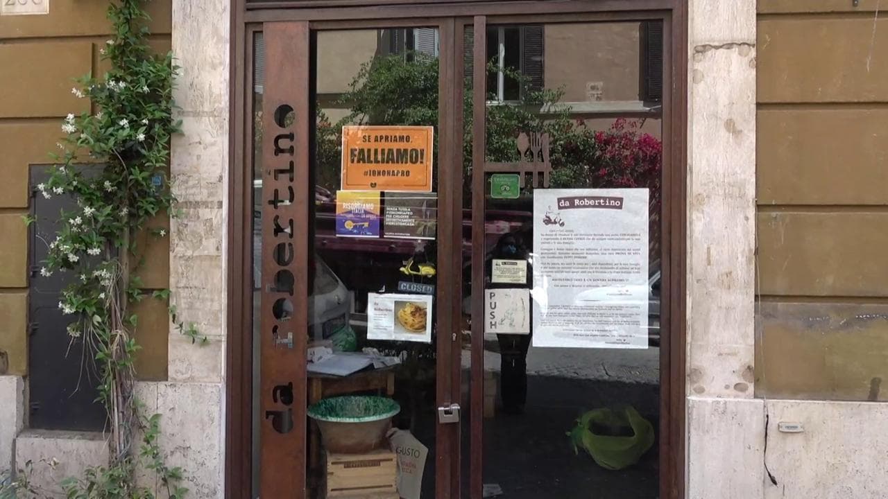 Fase 2, tra i ristoratori di Roma contrari alla riapertura: "Anche con queste regole rischiamo di fallire"