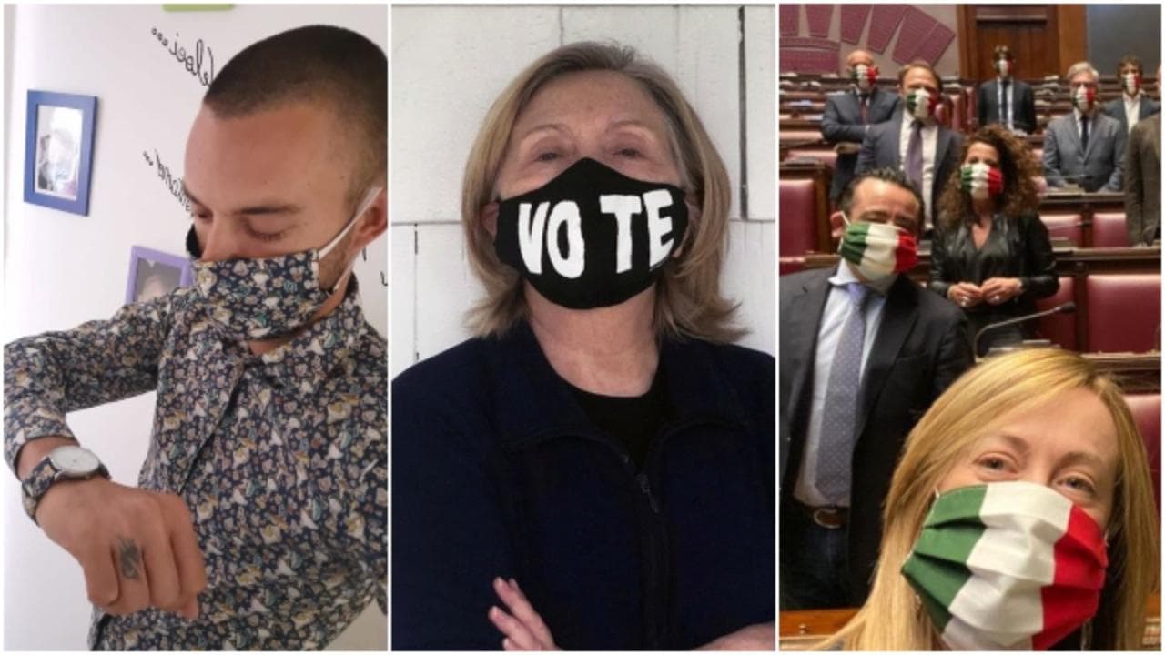 Dalla moda alla politica: così la mascherina è diventata un nuovo mezzo di espressione