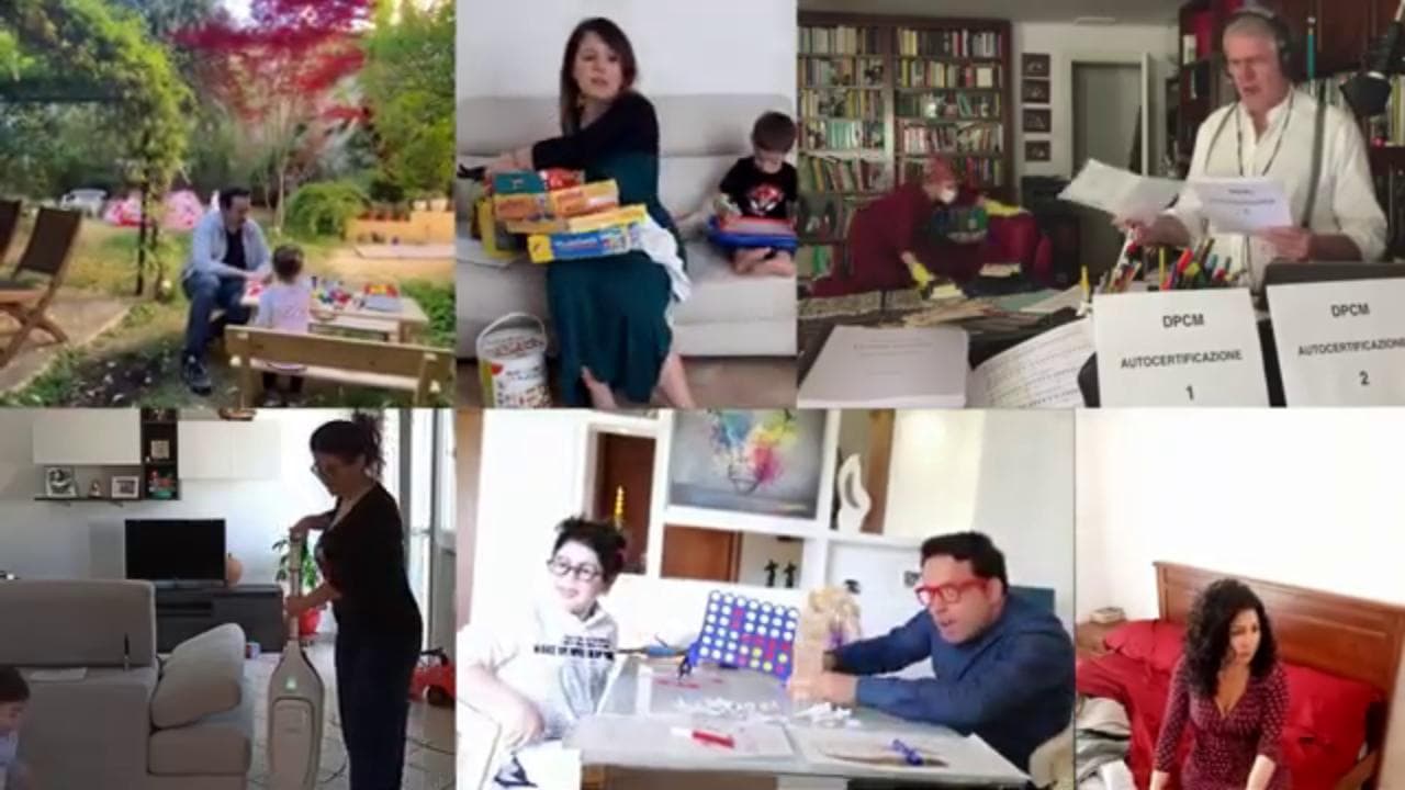 "Grazie ai nostri bambini per averci sopportato": i cantanti lirici e la quarantena con i figli
