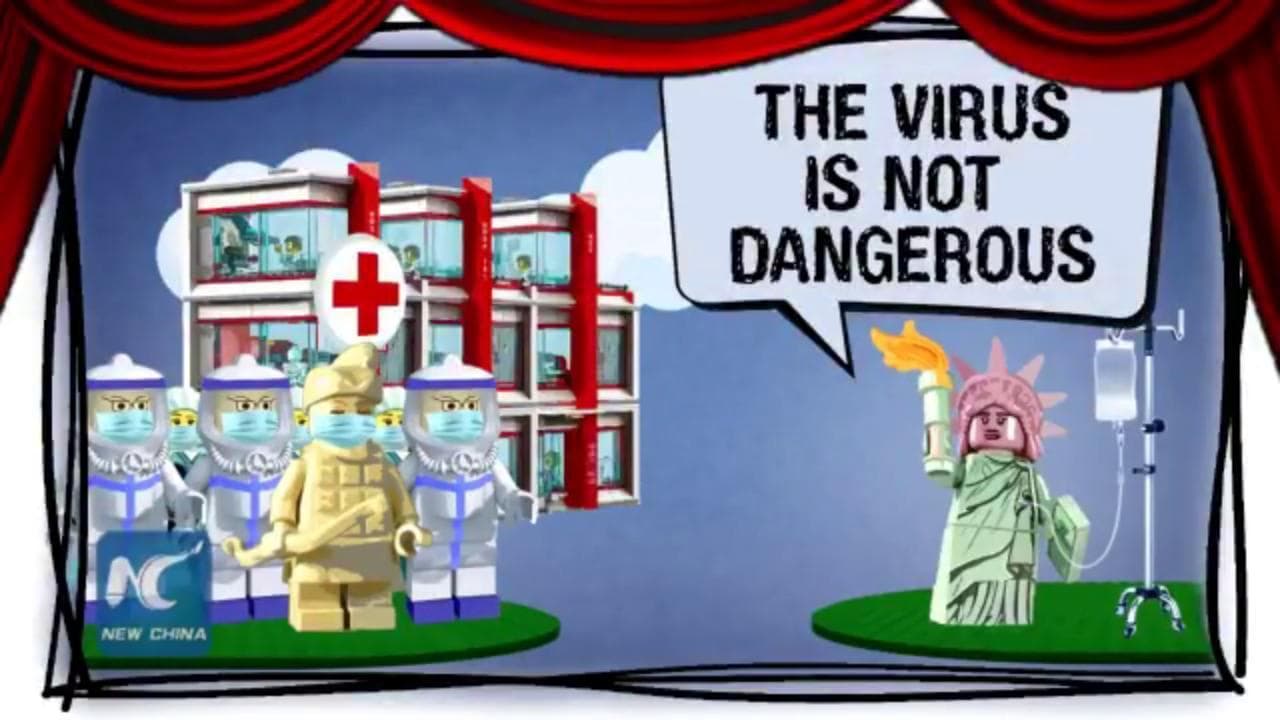 Covid-19, "C'era una volta un virus": la Cina risponde alle accuse americane con un video ironico