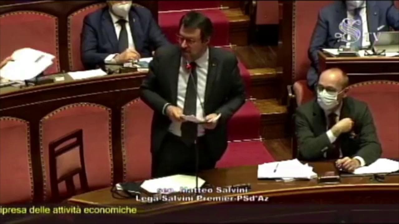 Coronavirus, Salvini: "Basta chiacchiere, rimarremo in aula fin quando non avremo risposte"
