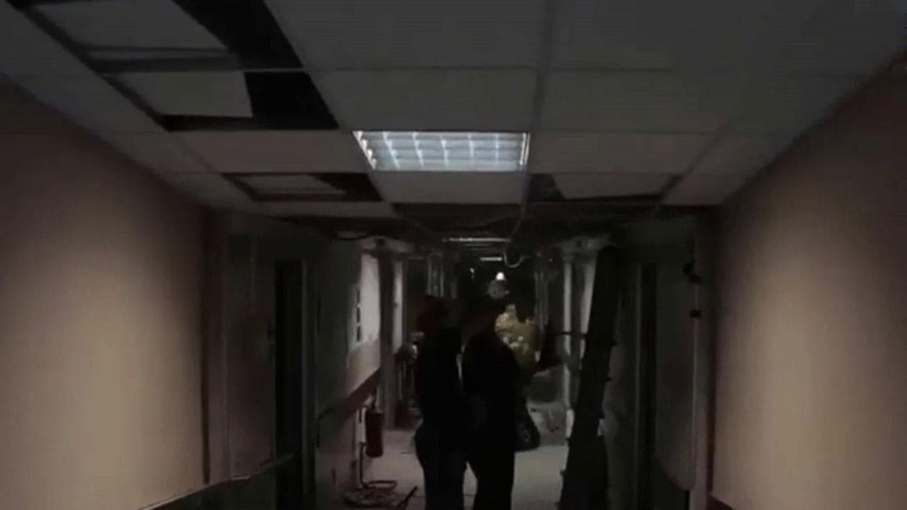 Coronavirus, il Covid hospital del Celio in timelapse