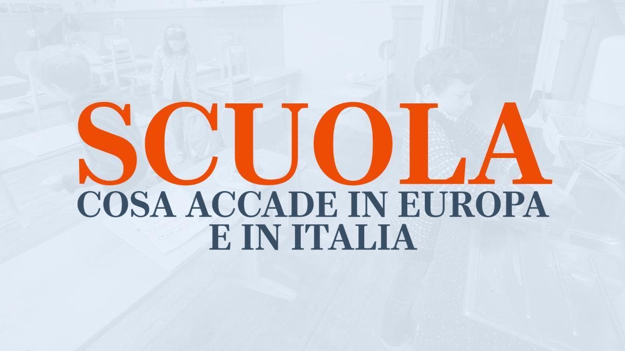 Coronavirus, scuole e uscite dei bambini: cosa succede in Europa e in Italia