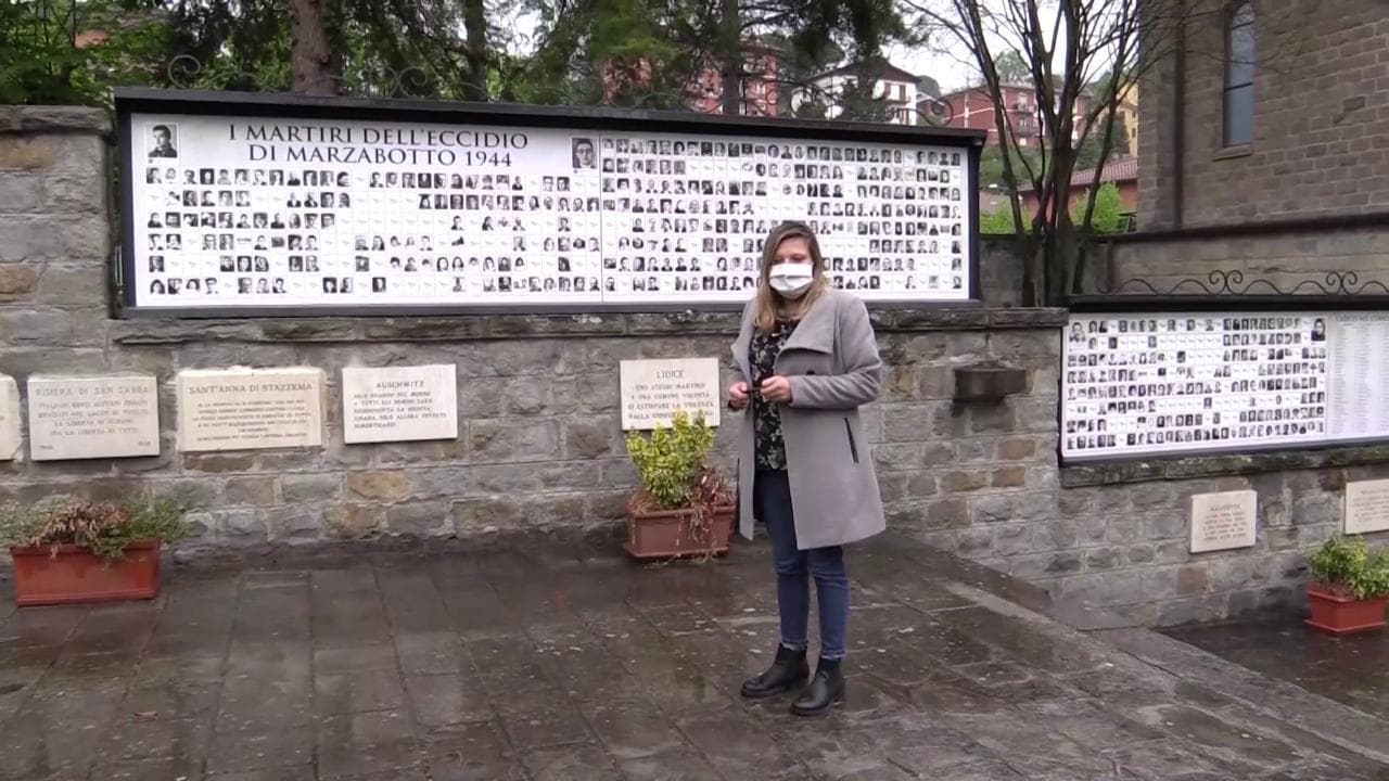 Nel sacrario di Marzabotto, la sindaca Cuppi: "No a proposta La Russa. 25 aprile rimanga festa della Liberazione"