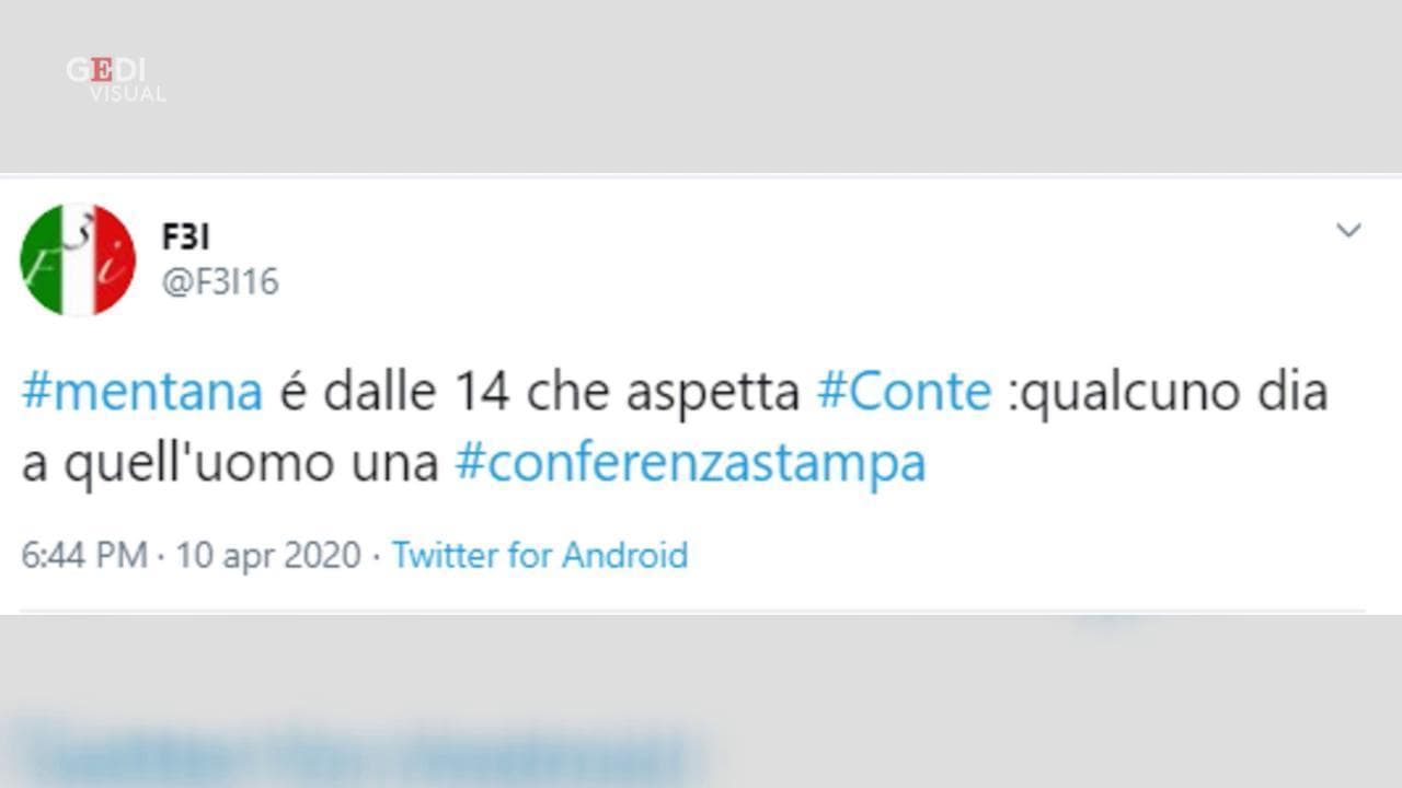 Coronavirus, aspettando Conte: social impazziti per il ritardo della conferenza stampa