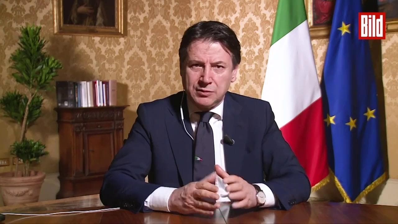 Coronavirus, Conte alla Bild: "La Germania non avrà vantaggi se l'Italia cade in recessione"