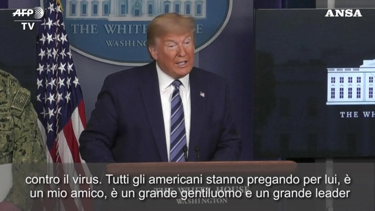 Coronavirus, Trump: "Fiducioso che Boris Johnson guarisca presto"