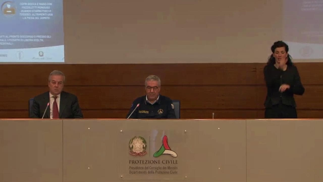 Coronavirus, Borrelli: "2886 contagiati in più ma primo giorno di calo numero di pazienti in terapia intensiva"