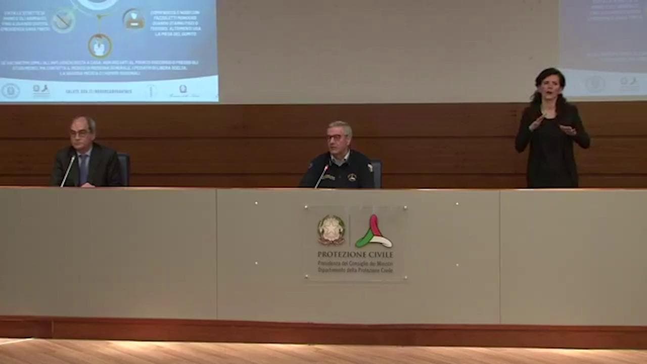 Coronavirus, Borrelli: "Mascherine? Non necessarie se si rispettano norme sulla distanza"
