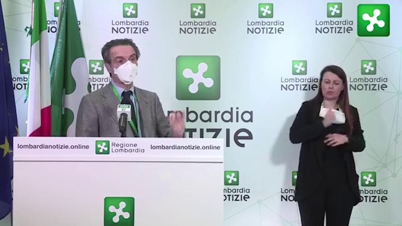 Coronavirus, sanitari contagiati, Fontana: "Non possiamo fare 500mila tamponi subito"