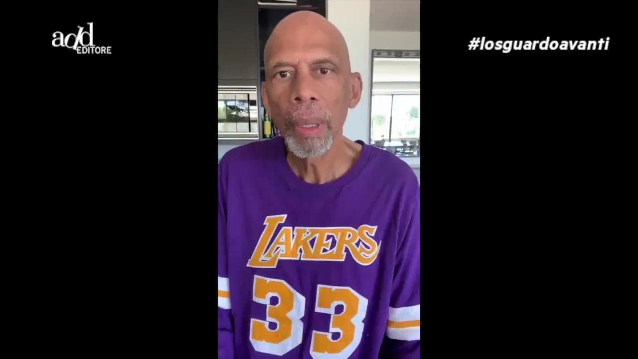 Coronavirus, il videomessaggio di Kareem Abdul-Jabbar: "Forza Italia!"