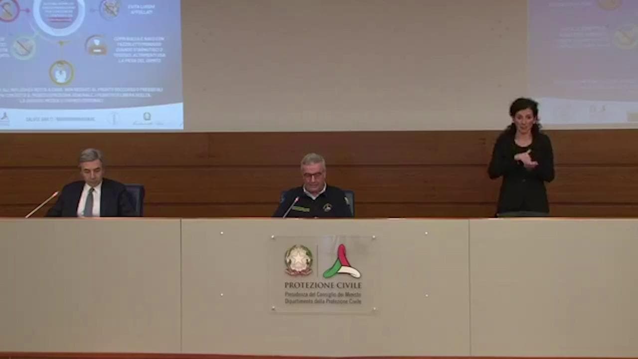 Coronavirus, Borrelli (Protezione civile): "In un giorno 3815 nuovi positivi e 756 morti"