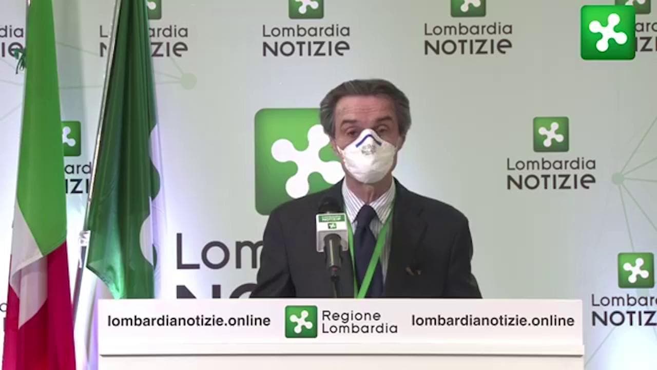Coronavirus, contagi in aumento in Lombardia, Fontana: "Sono preoccupato"