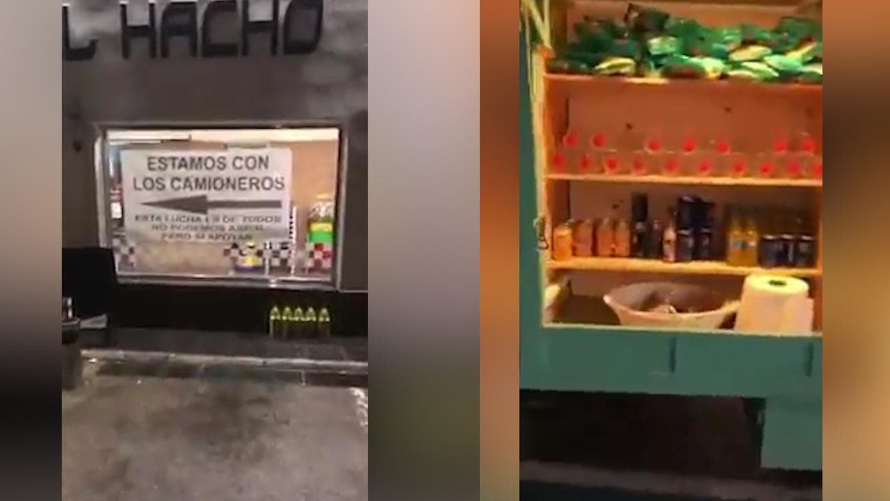 Coronavirus, l'area di servizio gratis che ha stupito i camionisti spagnoli