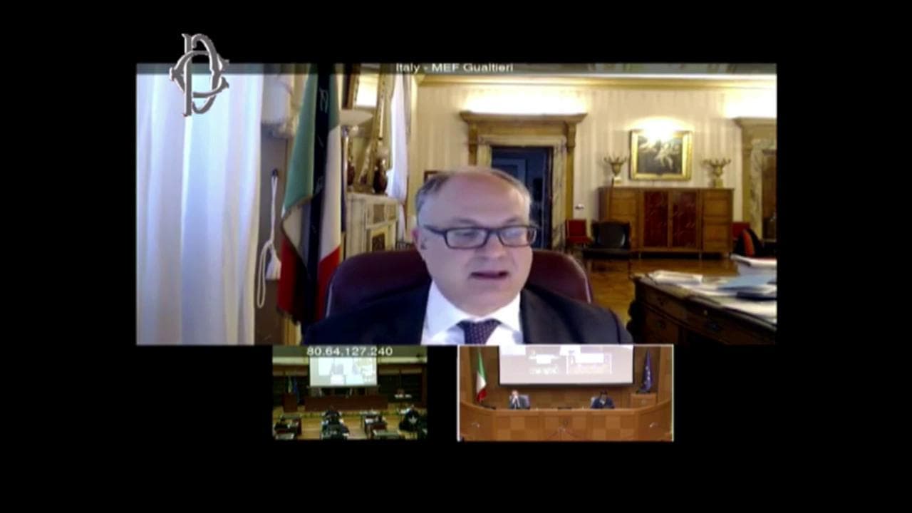 Coronavirus, Gualtieri: "Entro 30 giorni Cig per lavoratori dipendenti e 600 euro per autonomi"
