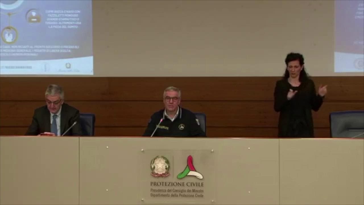 Coronavirus, Borrelli: "793 deceduti in più di ieri. Il totale di contagiati sale a 42681, con un balzo di 4821 casi in un solo giorno"