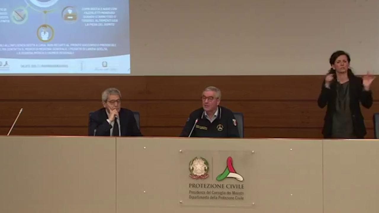 Coronavirus, Borrelli (Protezione civile): "Biocontenimento su tutto il paese? Solo fakenews da punire"