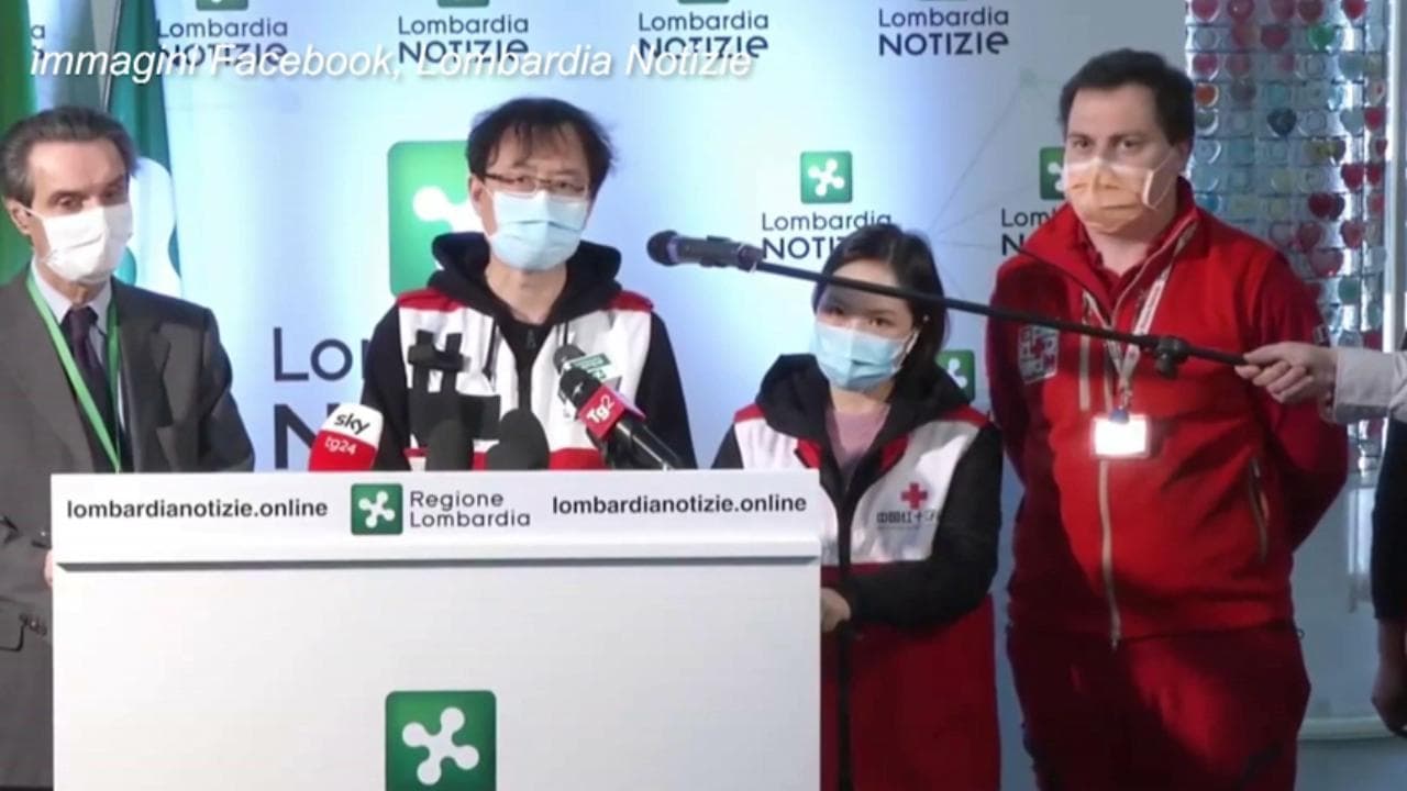 Coronavirus, il vice presidente della Croce rossa cinese a Milano: "Troppi in strada e senza mascherina"