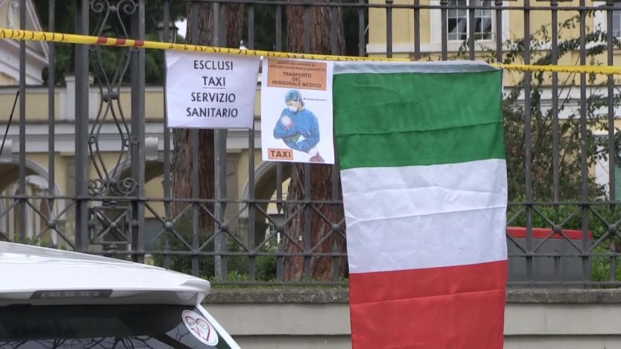 Coronavirus, i tassisti di Roma offrono corse gratuite ai medici dello Spallanzani