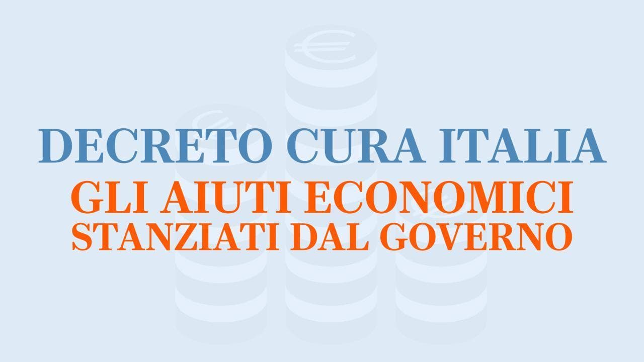 Decreto Cura Italia, gli aiuti economici stanziati dal Governo - Videoscheda