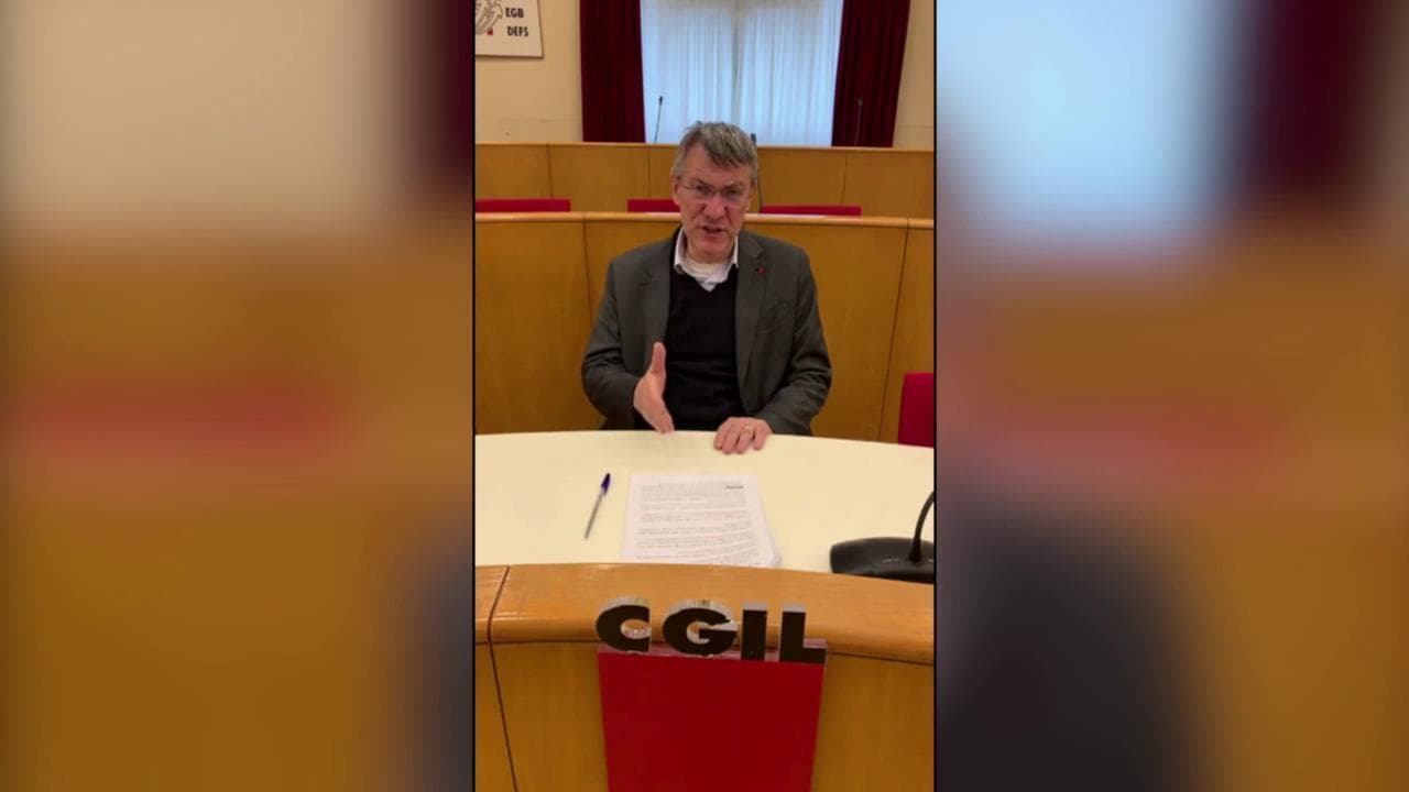 Coronvirus, Landini (Cgil): "Nessuno sia licenziato, governo faccia decreto con 4 miliardi per cassa integrazione"
