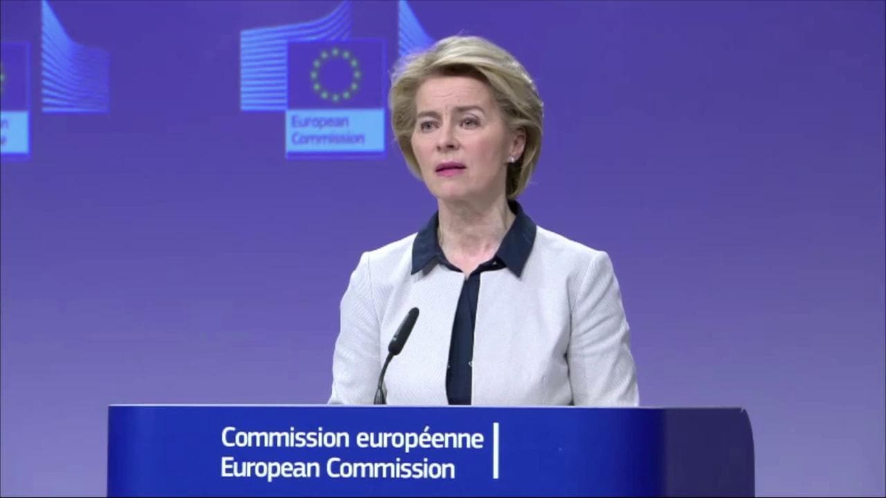 Coronavirus, Von der Leyen: "Aiuteremo l'Italia in tutti i modi"