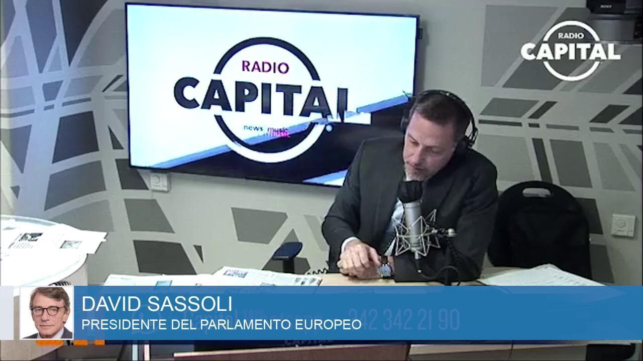 Coronavirus, Sassoli: "Lagarde superficiale e preoccupante, da Mattarella riflessione saggia e utile"