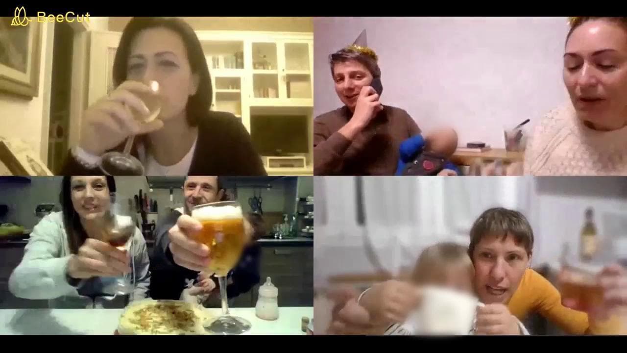 Coronavirus, tutti rinchiusi in casa? Il compleanno si festeggia con un aperitivo via chat