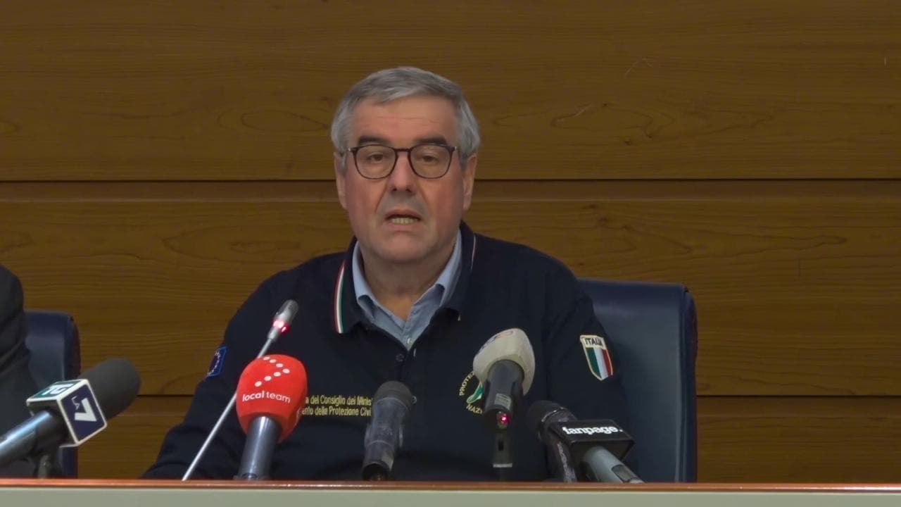 Coronavirus, Borrelli (Protezione civile): "In Italia 1145 casi in più rispetto a ieri"