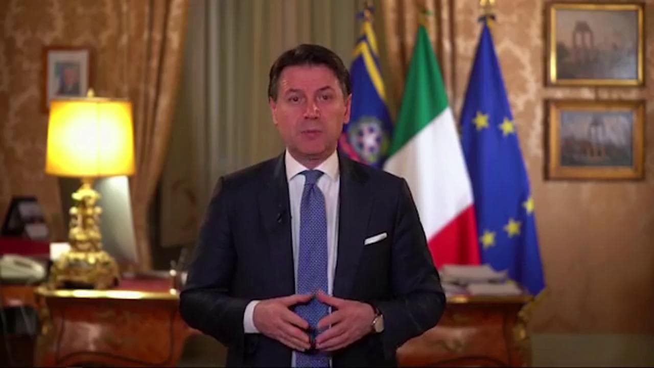 Coronavirus, il videomessaggio di Conte: "L'Italia non si arrende, Ue dovrà sostenere il nostro sforzo"