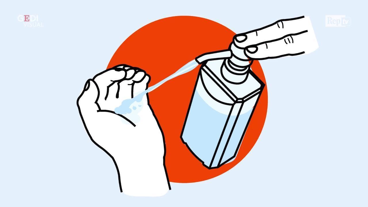 Coronavirus, come lavarsi le mani: i consigli del ministero della Salute - videoscheda