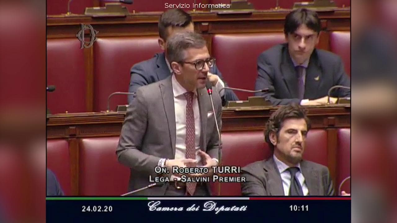 Coronavirus, il leghista Turri alla Camera: "Arrivano parlamentari dal nord, si dovevano fare dei controlli"