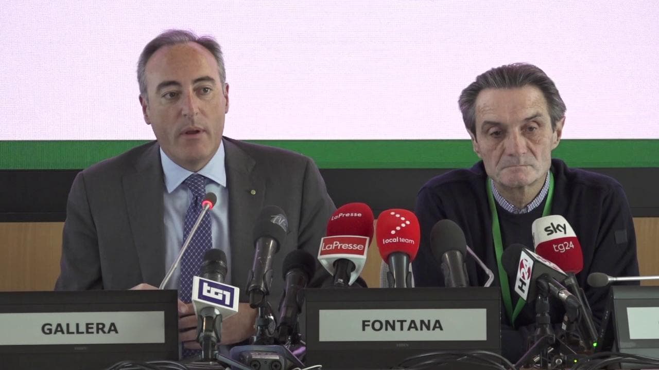 Coronavirus, l'assessore Gallera: "Codogno e Castiglione D'Adda sono centro di un focolaio. Non c'è pandemia"