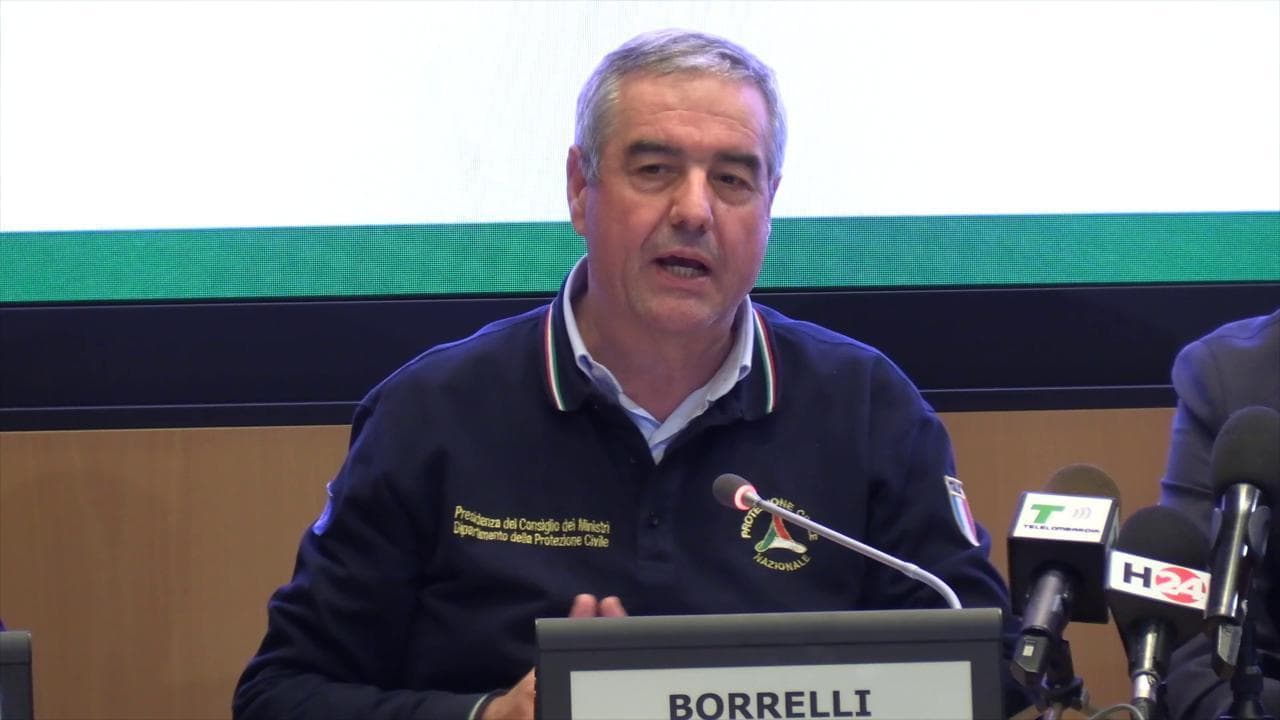 Coronavirus, il commissario straordinario Borrelli:"Individuate strutture per isolamento a Piacenza e Milano"