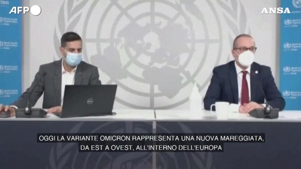 Covid, Oms: "Entro due mesi la metà degli europei sarà contagiata da Omicron"