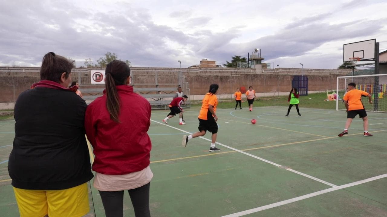 Atletico Diritti, anche in carcere le ragazze fanno gol