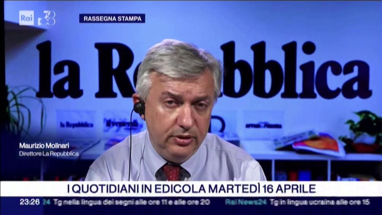 Maurizio Molinari: "Schlein-Conte, sfida sulla leadership dei progressisti"