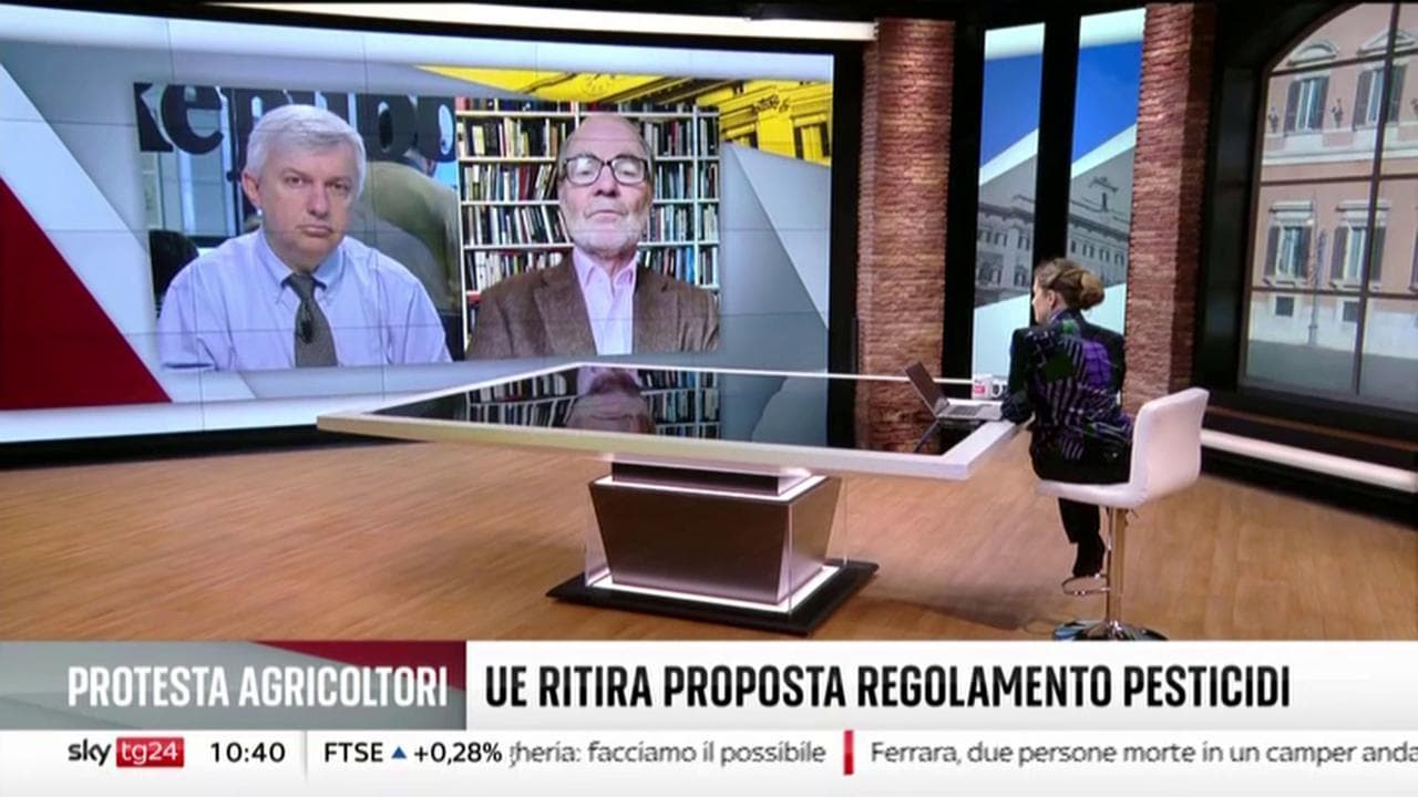 Maurizio Molinari: "Von der Leyen cede alla rivolta dei trattori perché corteggia i populisti"