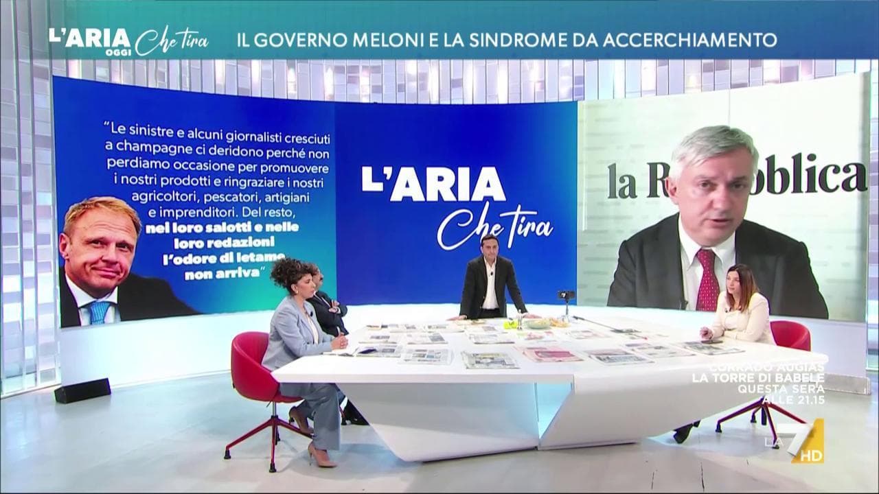 Maurizio Molinari: "ll ministro Lollobrigida si scusi con i giornalisti italiani per le gravi offese che ha pronunciato"
