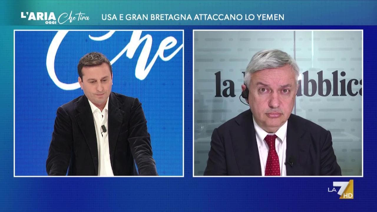Maurizio Molinari: "L'intervento contro gli Houthi per le frenare le ambizioni dell'Iran"