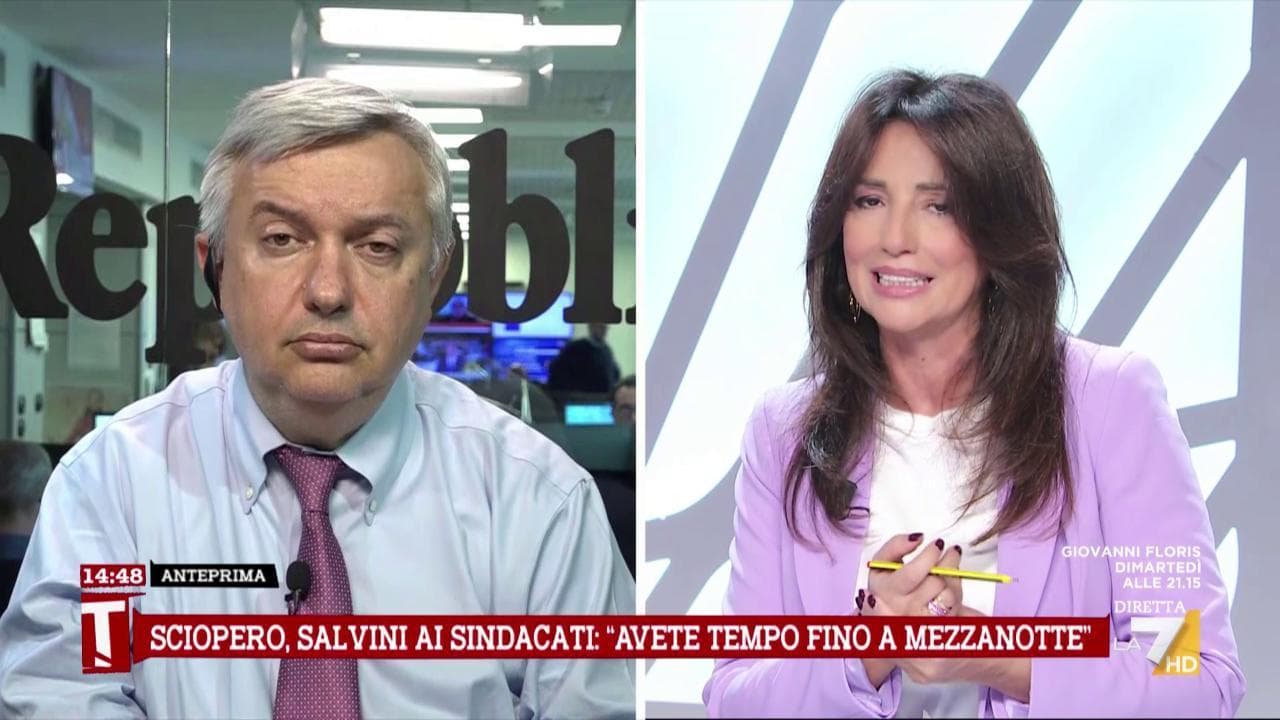 Maurizio Molinari: "Salvini persegue lo scontro frontale con i sindacati"